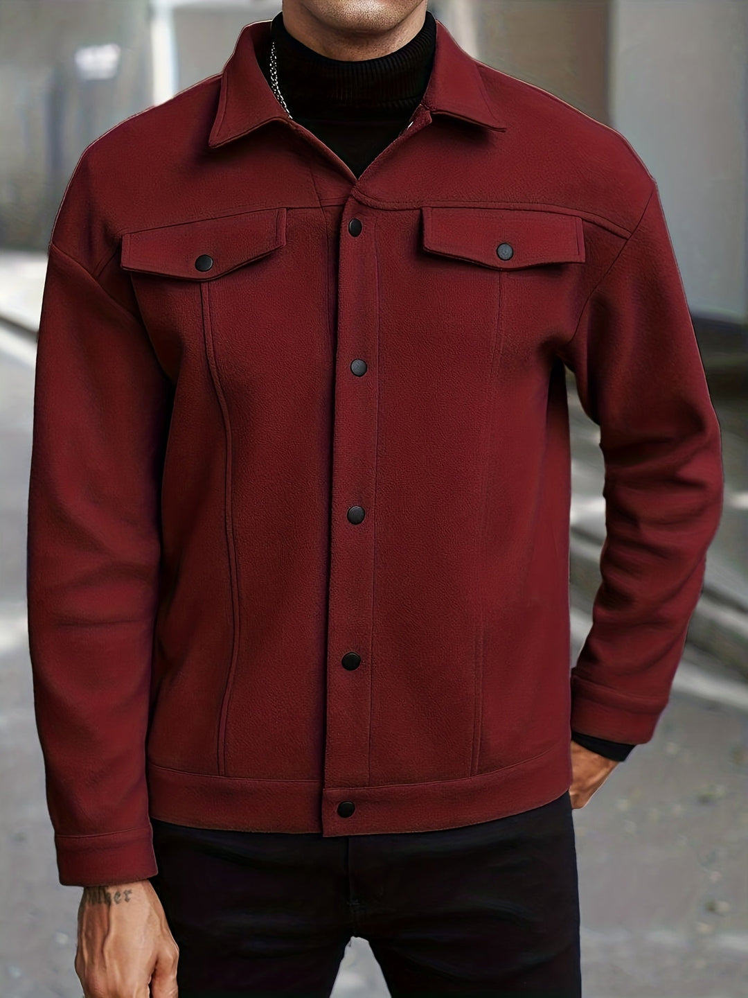 Harrison | Textured Everyday Utility Jacket