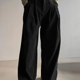 Harriet | Pleated Wide-Leg Pants