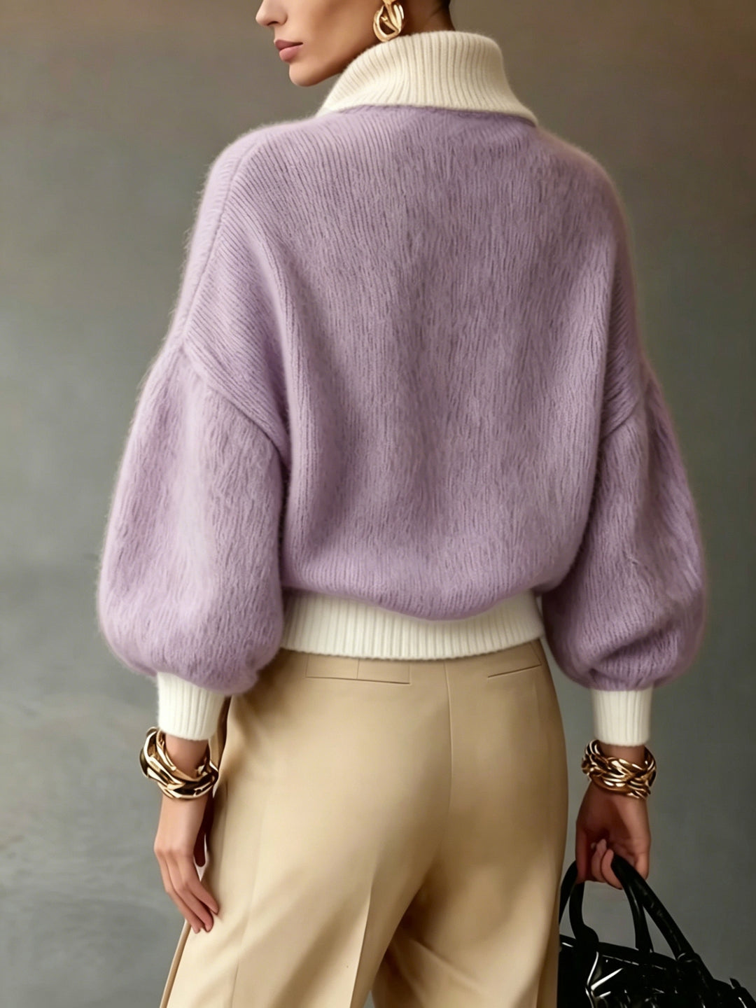Lorelei | Relaxed Half-Zip Sweater