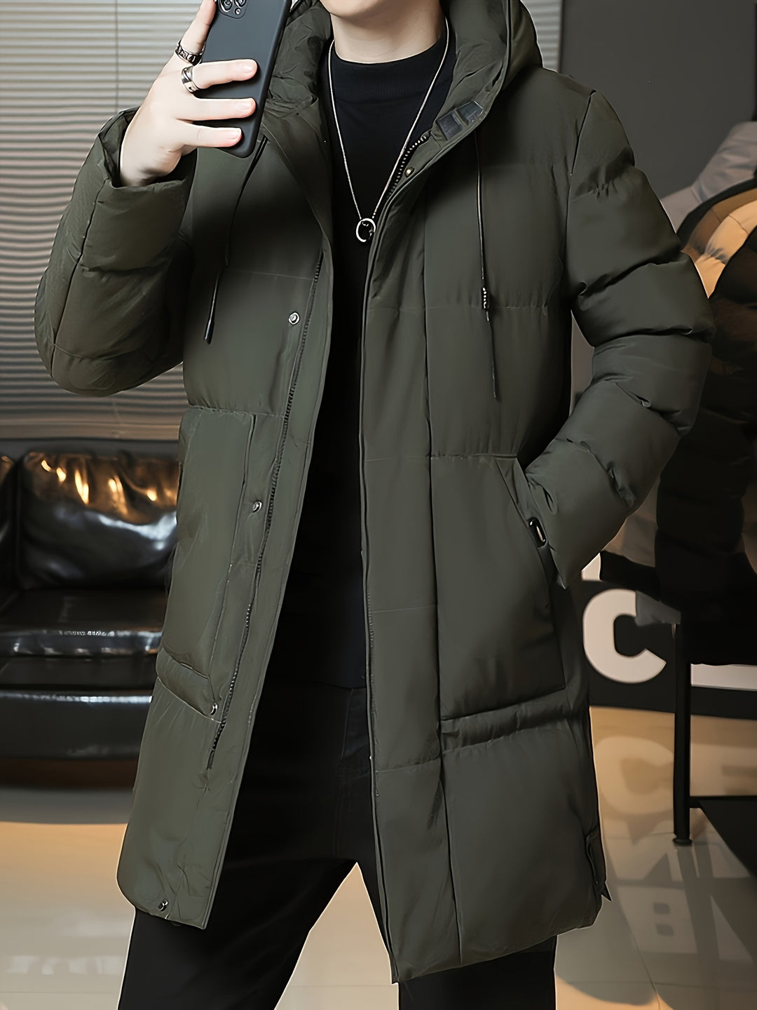 Preston | Long Hooded Winter Coat