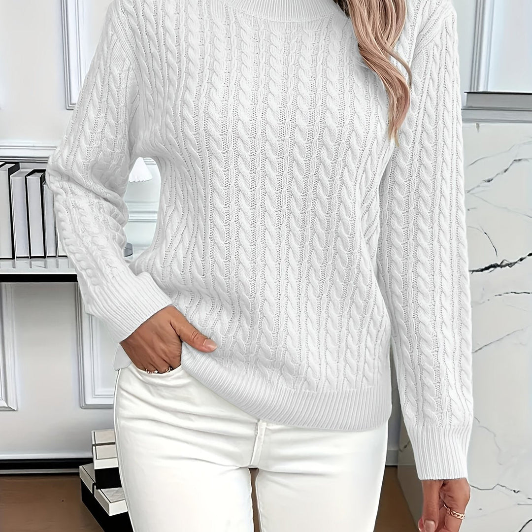 Heather | Cozy Cable-Knit Sweater