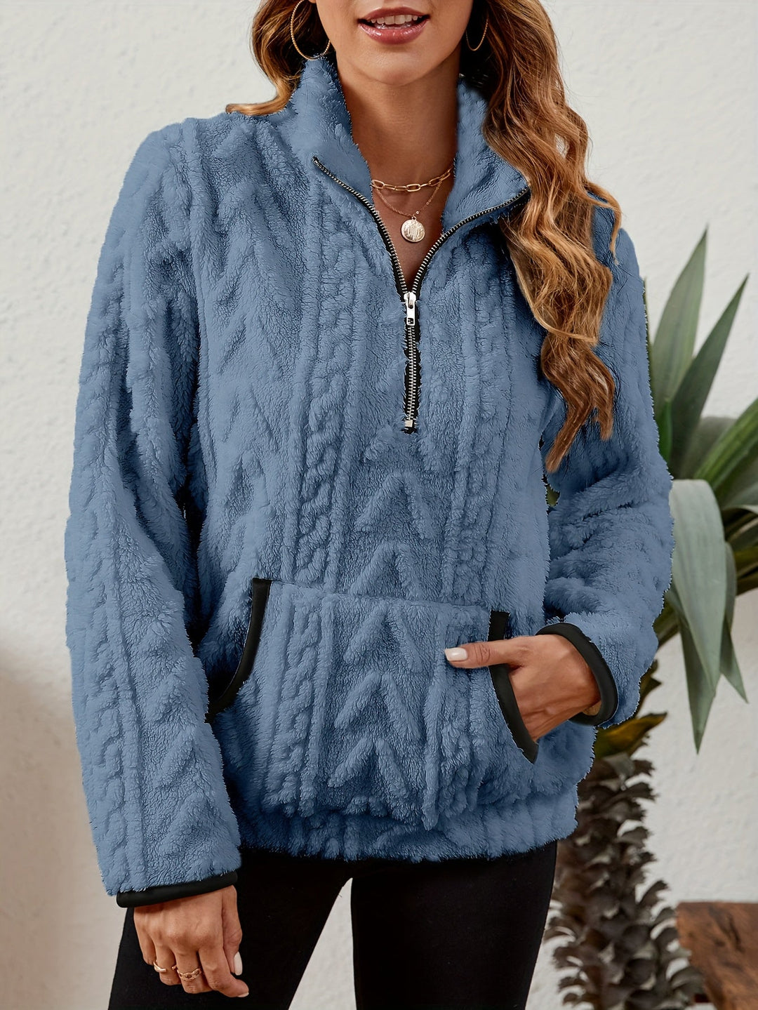 Sabine | Cozy Half-Zip Pullover