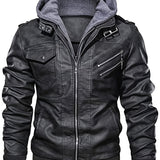 Beckett | Hooded Moto Jacket