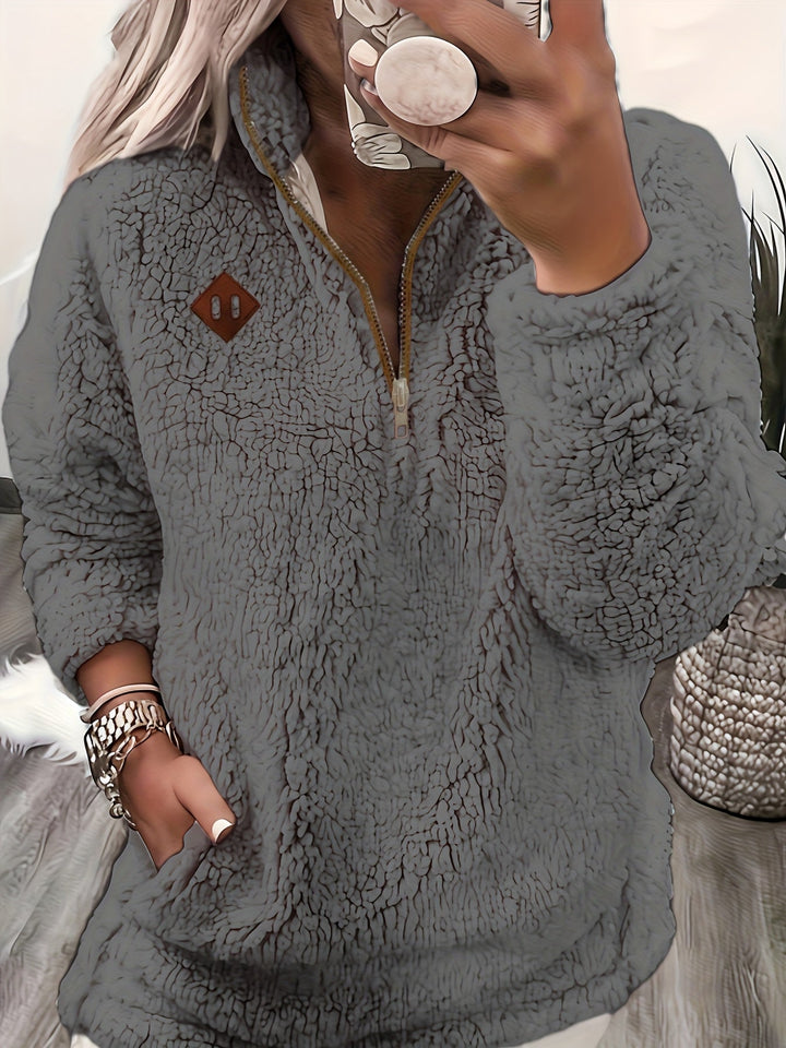 Naomi | Cozy Half-Zip Pullover