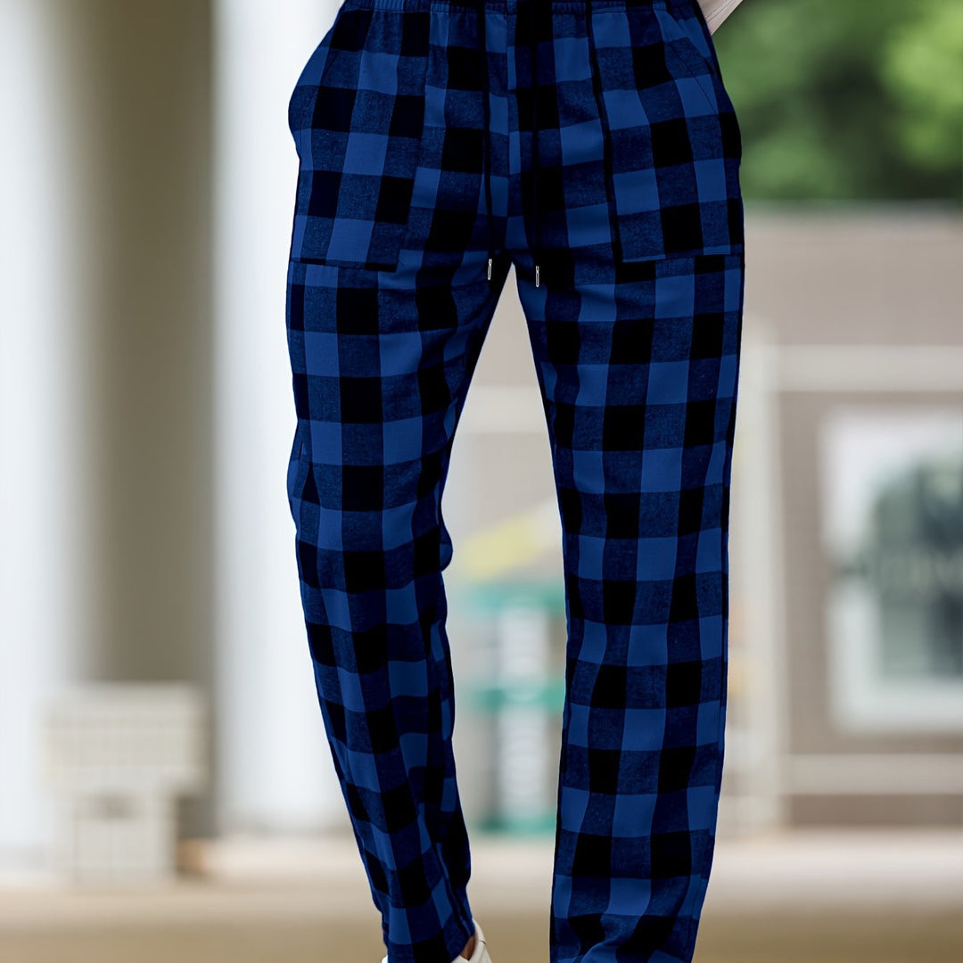 Grayson | Relaxed Plaid Lounge Pants