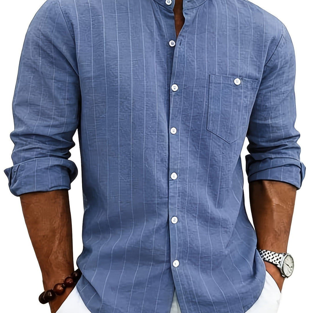 Miles | Refined Pinstripe Shirt