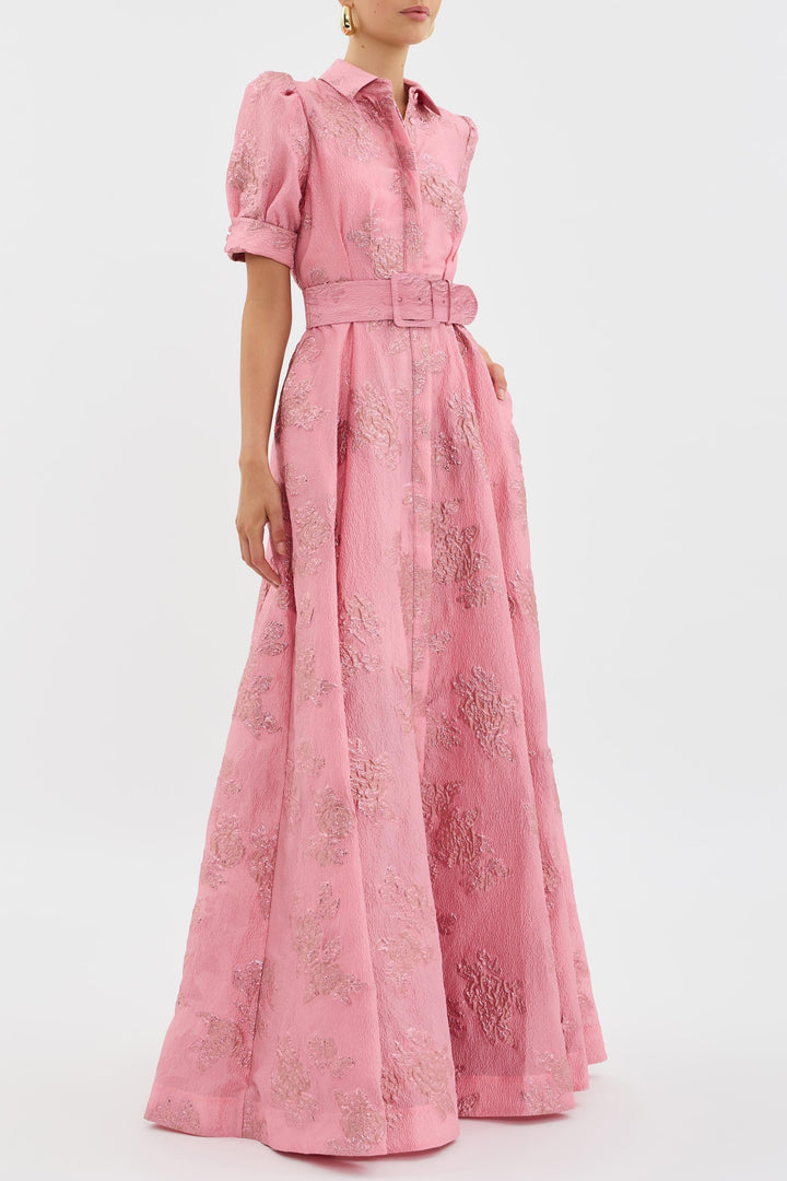 Liana | Elegant Short Puffed Sleeves Dress