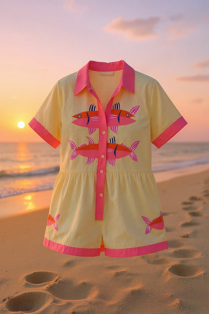 Elena | Printed Summer Two-Piece Set