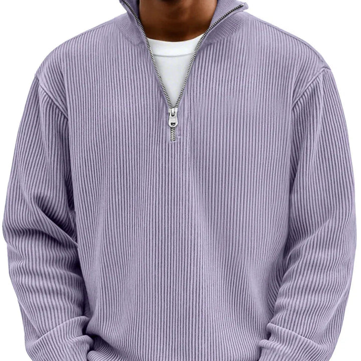 Harlan | Stylish Zipper High Neck Sweater