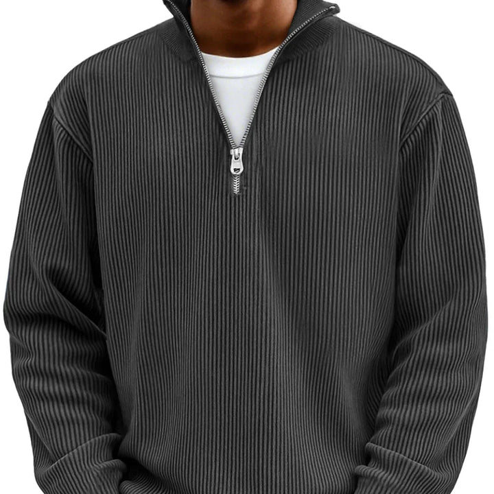 Harlan | Stylish Zipper High Neck Sweater