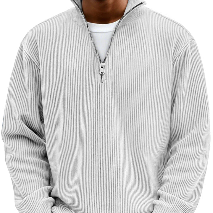 Harlan | Stylish Zipper High Neck Sweater