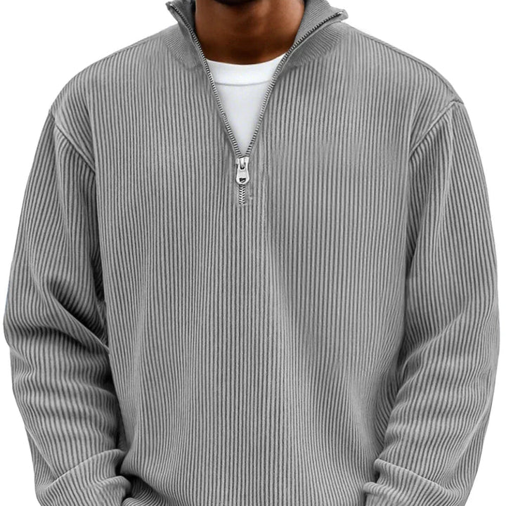 Harlan | Stylish Zipper High Neck Sweater