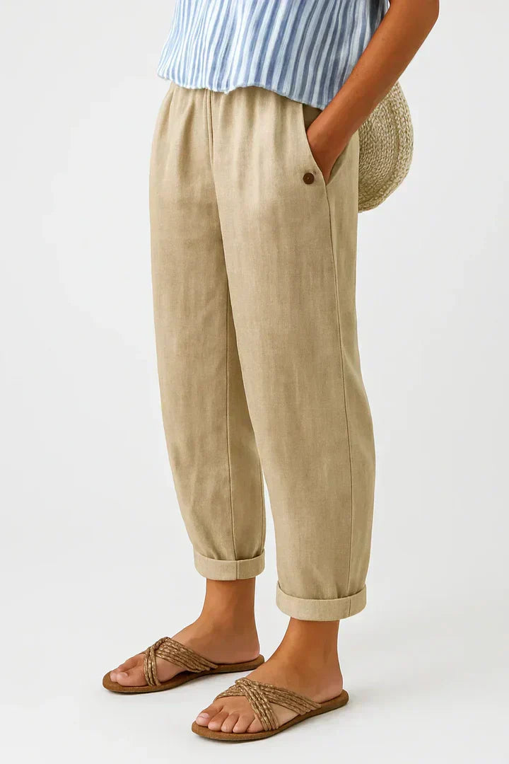 Solara | Timeless Plain Everyday Trousers