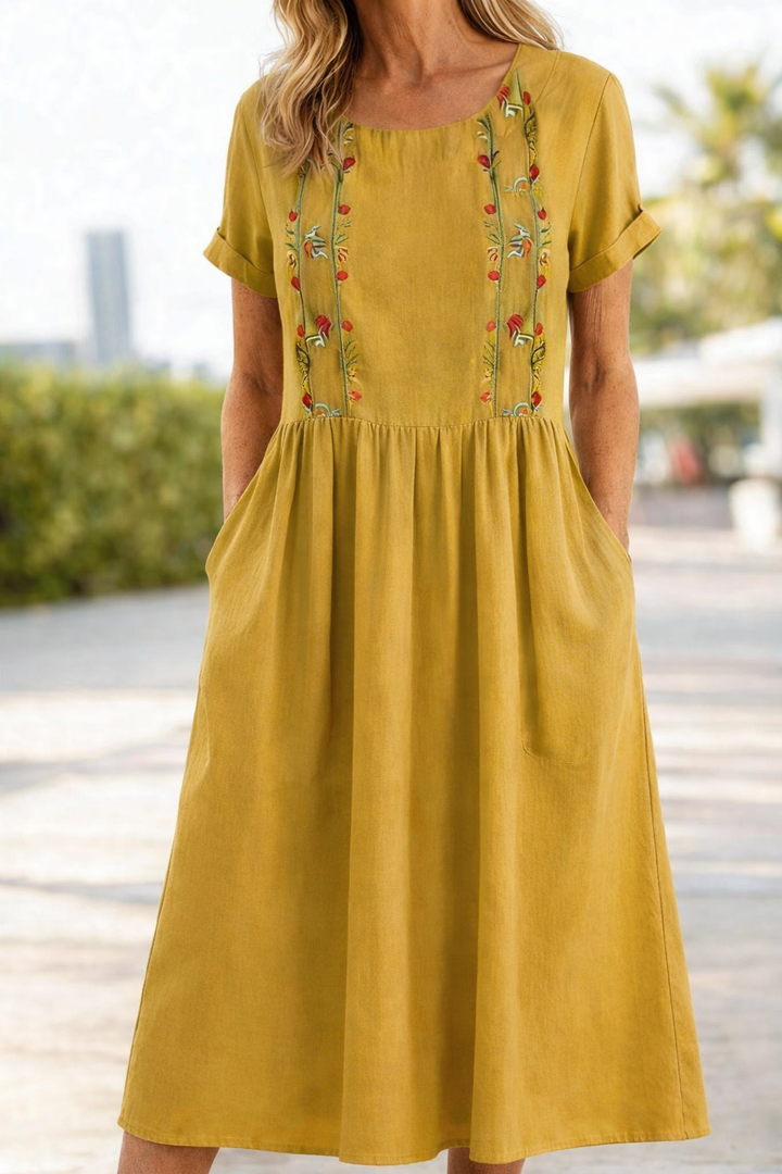 Trixie | Casual Summer Short Sleeve Dress