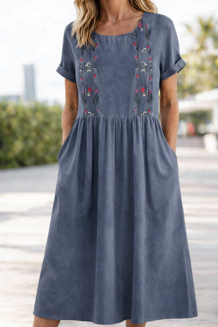 Trixie | Casual Summer Short Sleeve Dress