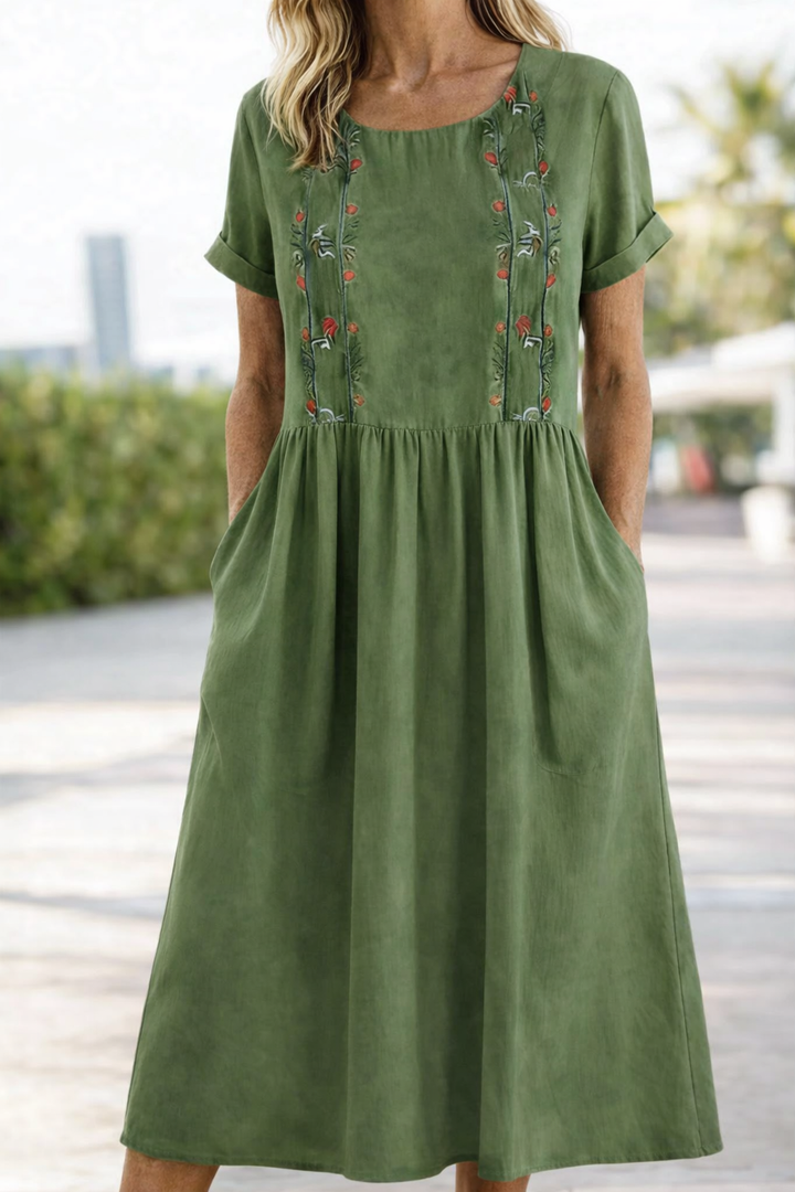 Trixie | Casual Summer Short Sleeve Dress