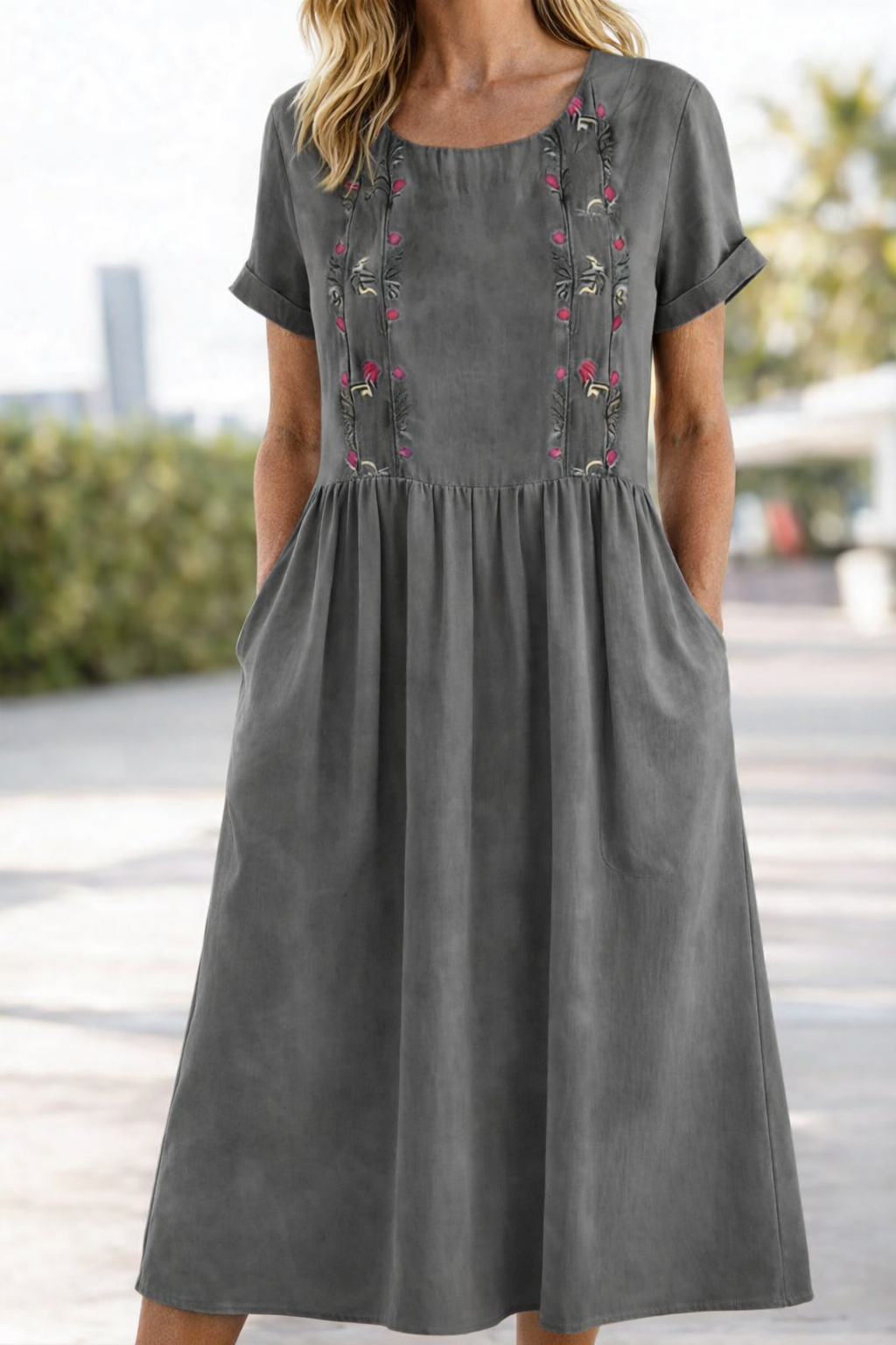 Trixie | Casual Summer Short Sleeve Dress
