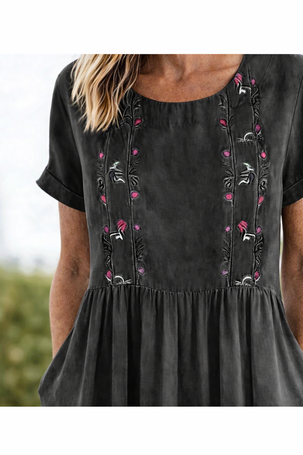 Trixie | Casual Summer Short Sleeve Dress