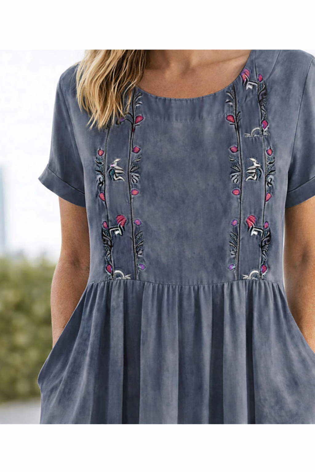 Trixie | Casual Summer Short Sleeve Dress