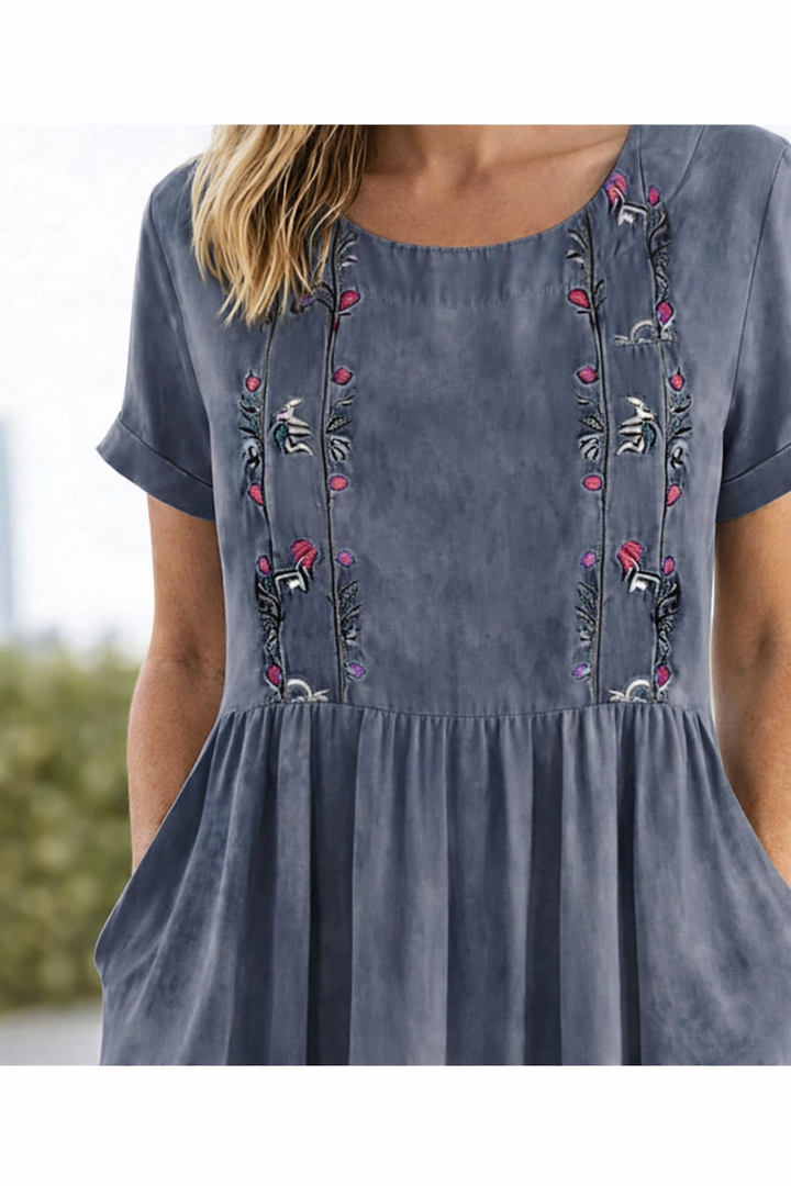 Trixie | Casual Summer Short Sleeve Dress