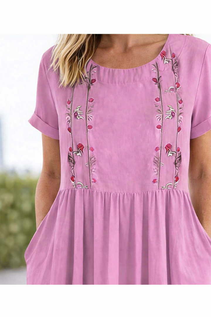 Trixie | Casual Summer Short Sleeve Dress