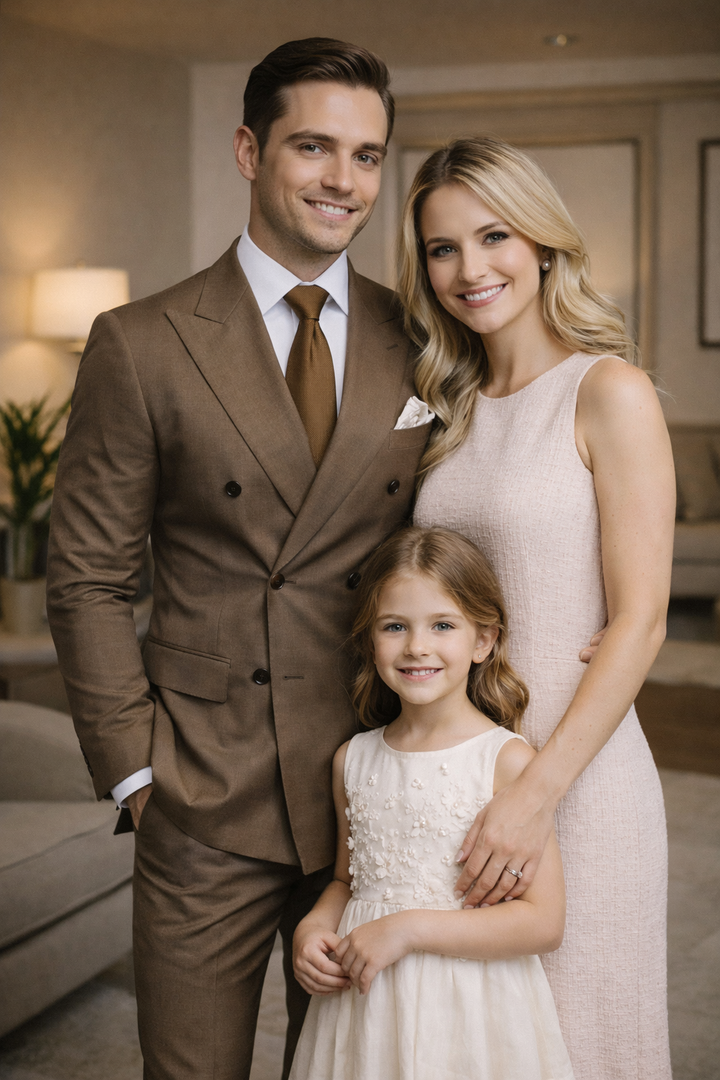 Gregory | Double-Breasted Tailored Suit