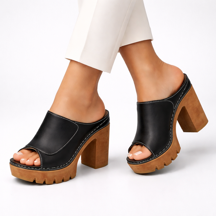 Aurelie | Classic Premium Platform Heels