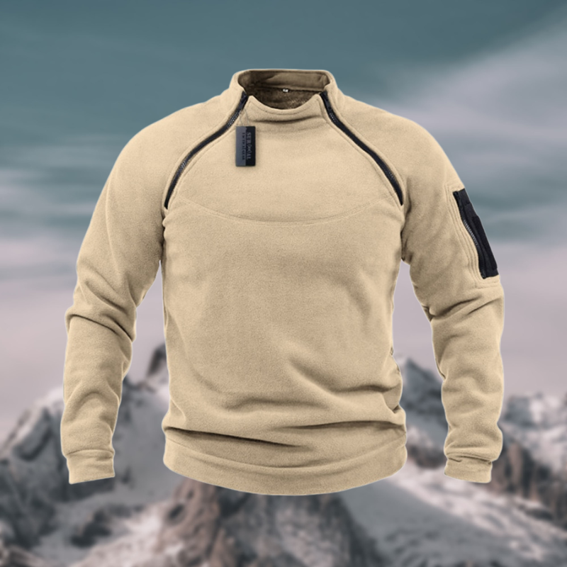 Rowland | Stand-Collar Quarter-Zip Pullover