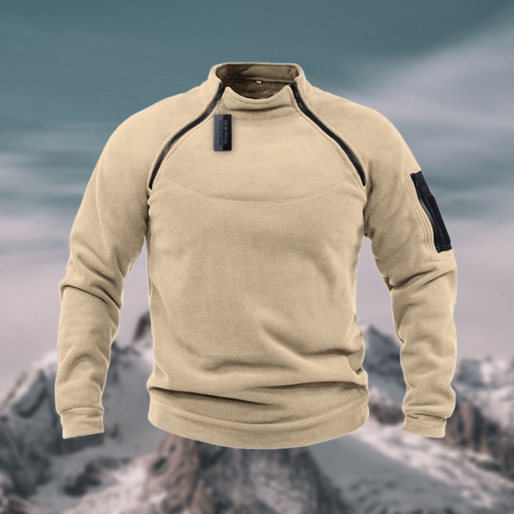 Rowland | Stand-Collar Quarter-Zip Pullover