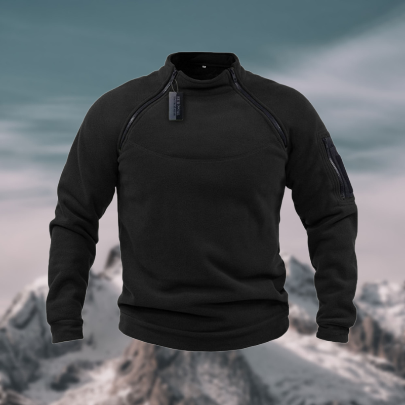 Rowland | Stand-Collar Quarter-Zip Pullover