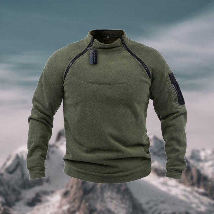 Rowland | Stand-Collar Quarter-Zip Pullover