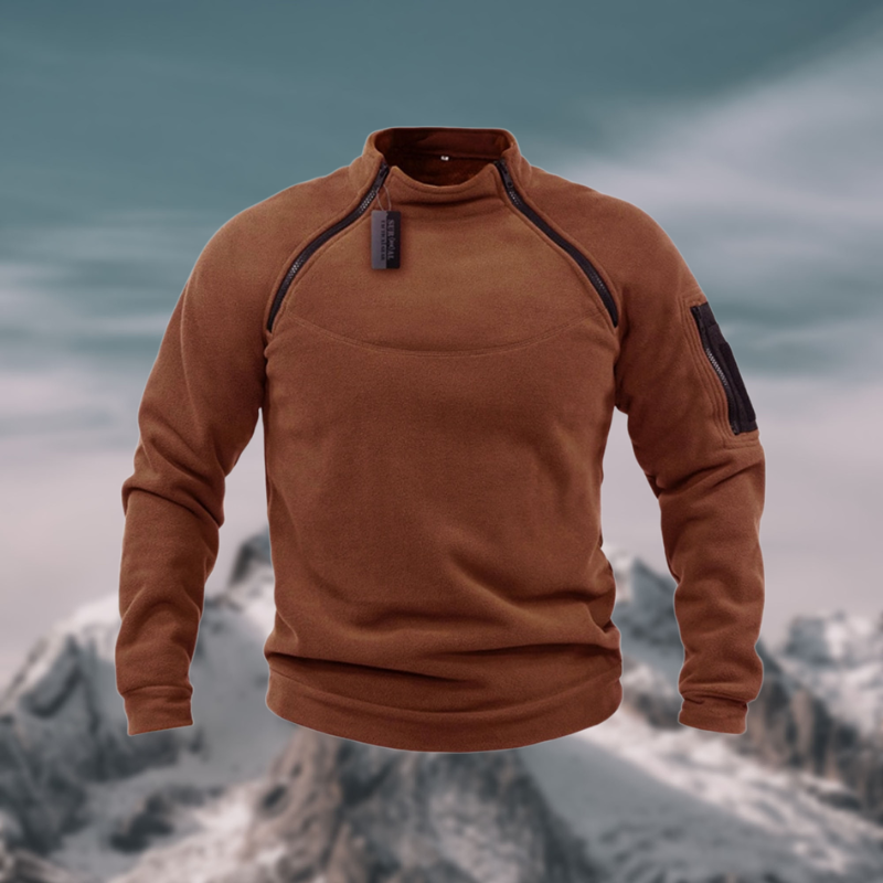 Rowland | Stand-Collar Quarter-Zip Pullover