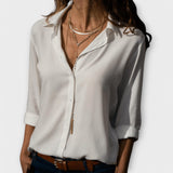 Lorna | Relaxed Button-Up Blouse