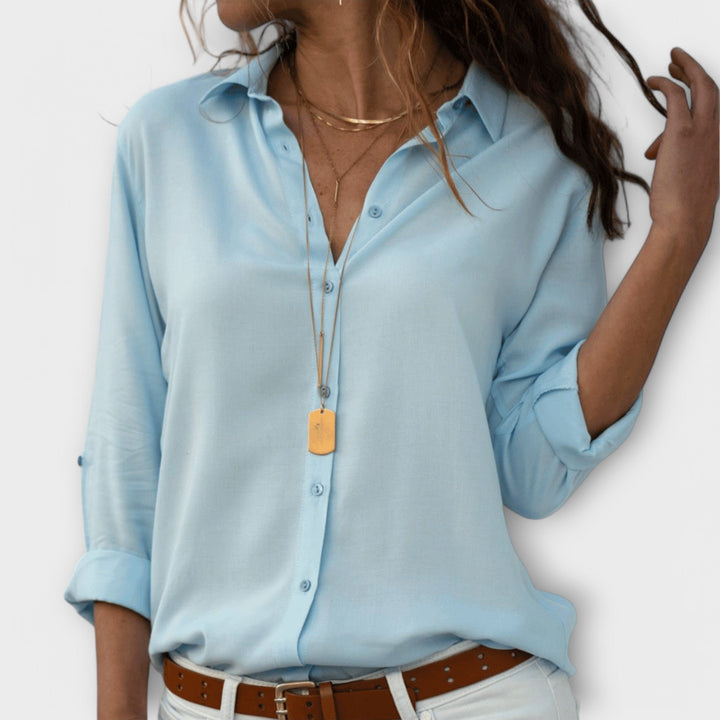 Lorna | Relaxed Button-Up Blouse