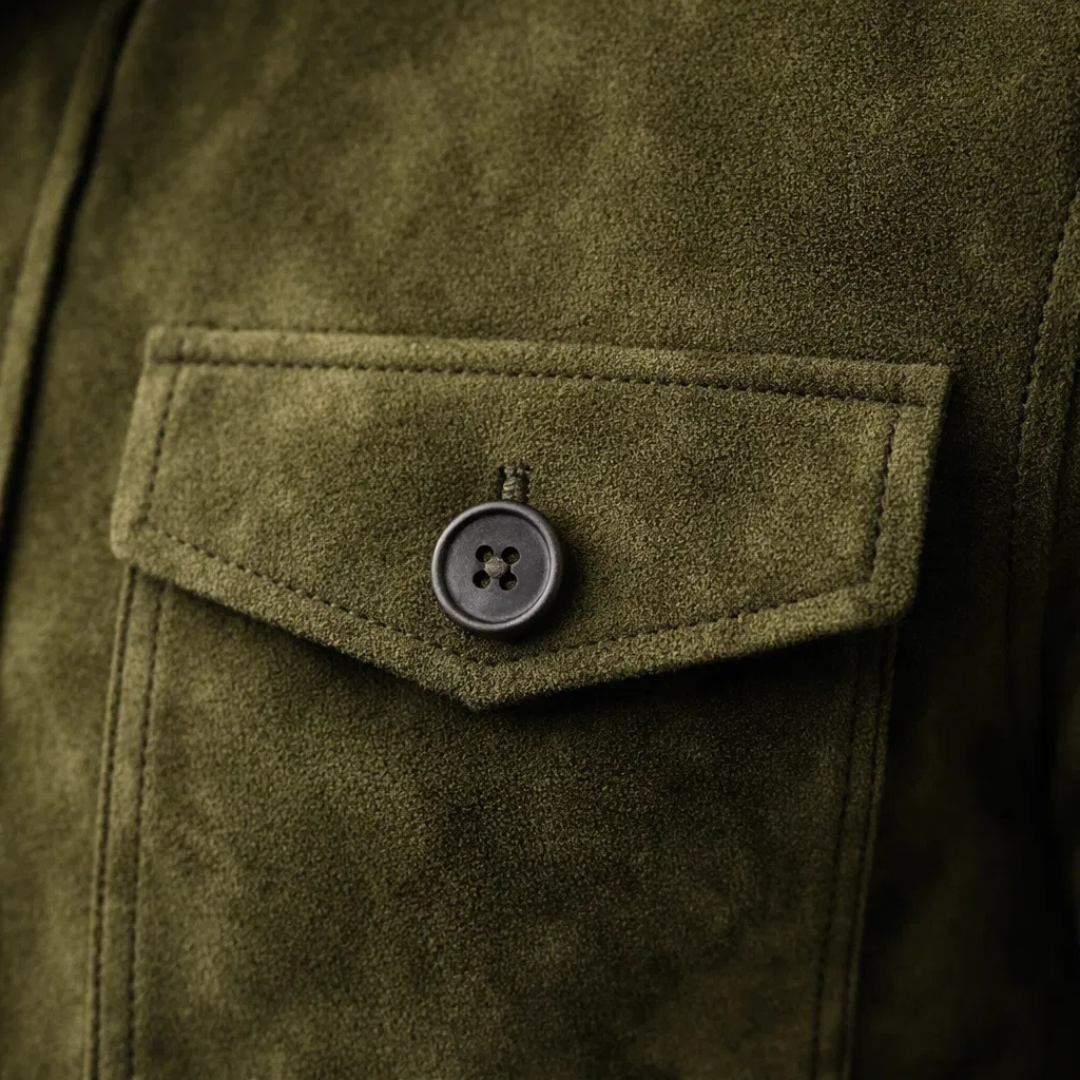 Wallace | Classic Pocket Suede Jacket