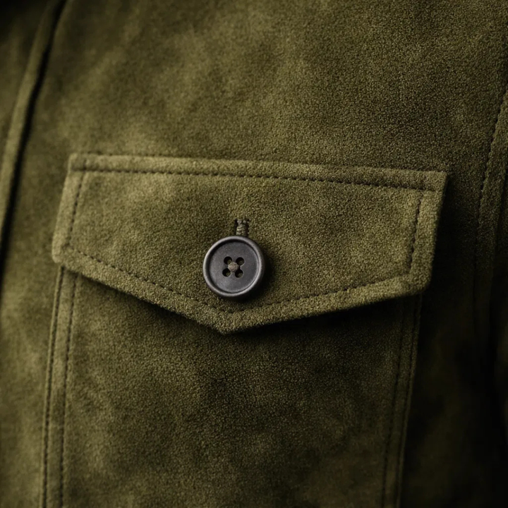Wallace | Classic Pocket Suede Jacket