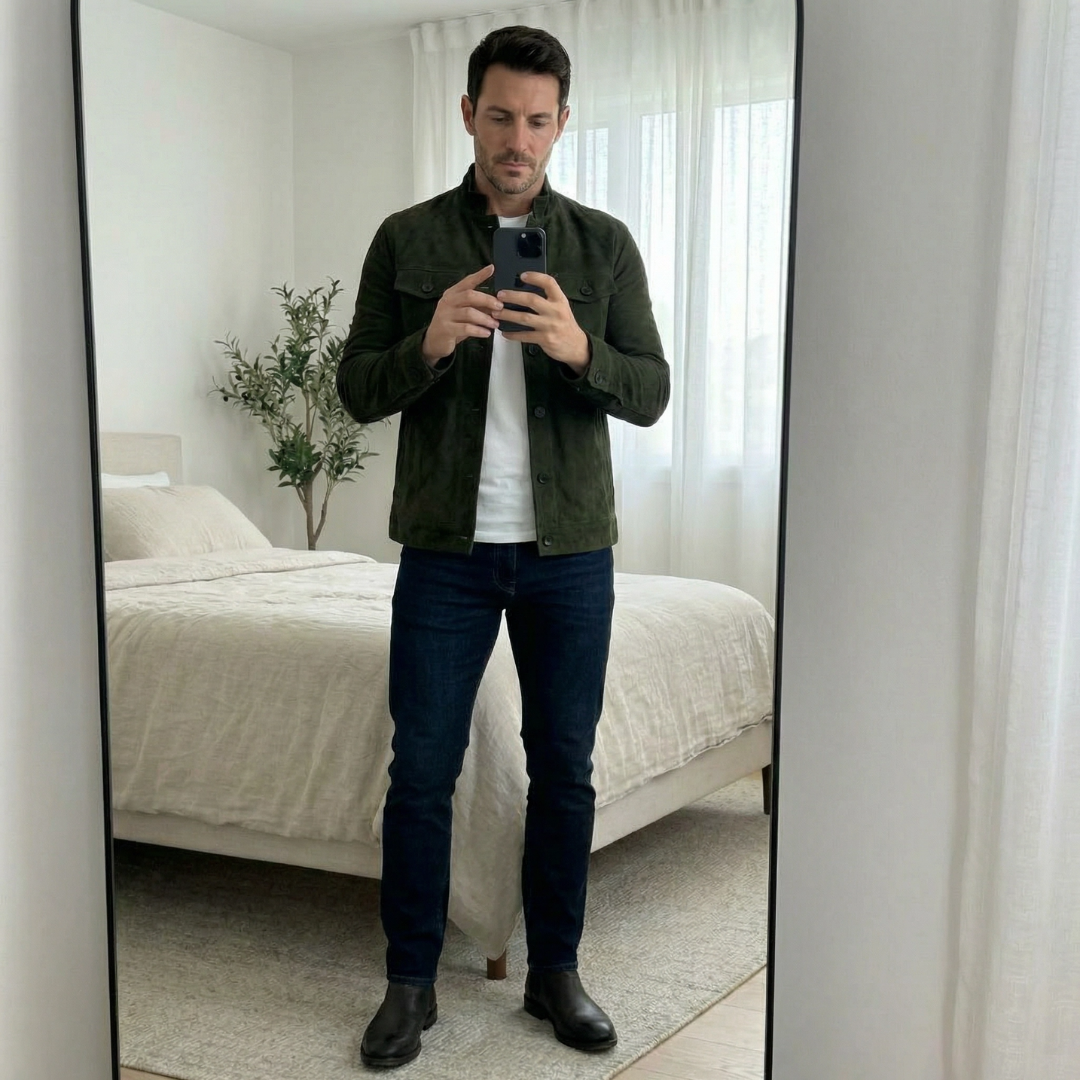 Wallace | Classic Pocket Suede Jacket