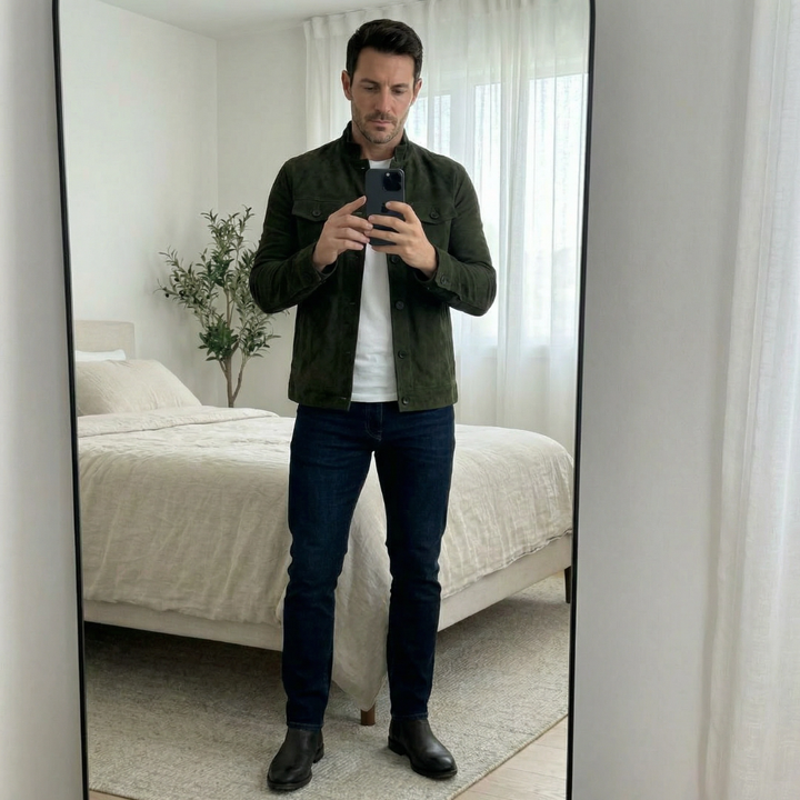 Wallace | Classic Pocket Suede Jacket