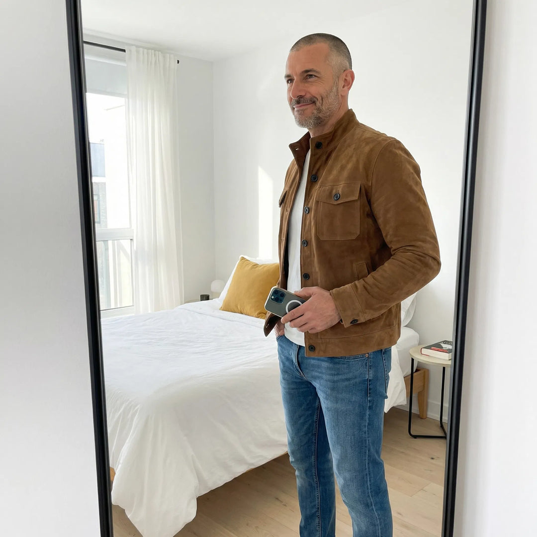 Wallace | Classic Pocket Suede Jacket