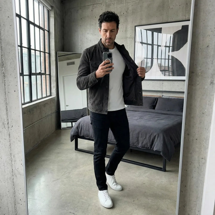 Wallace | Classic Pocket Suede Jacket