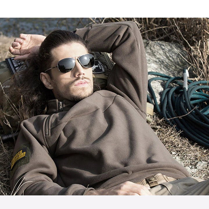 Rowland | Stand-Collar Quarter-Zip Pullover