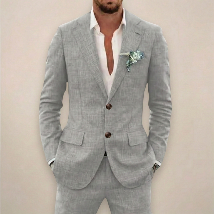 Rutherford | Refined Single-Breasted Two-Piece Set