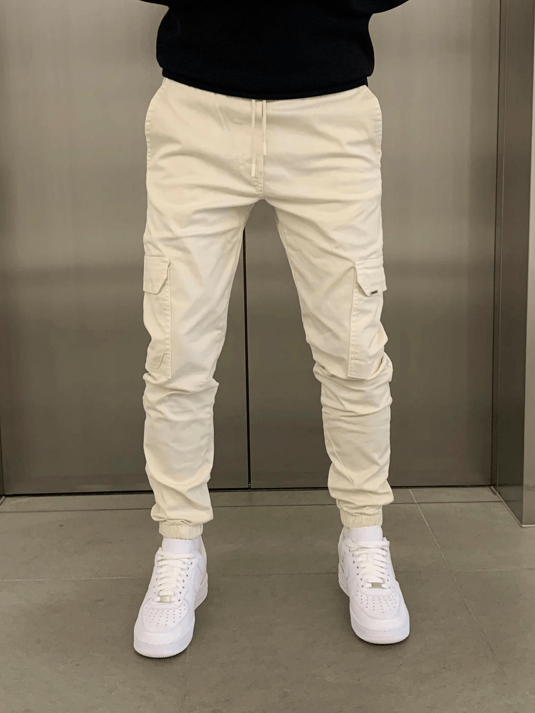 Philippe | Sleek Tie-Waist Cargo Pants