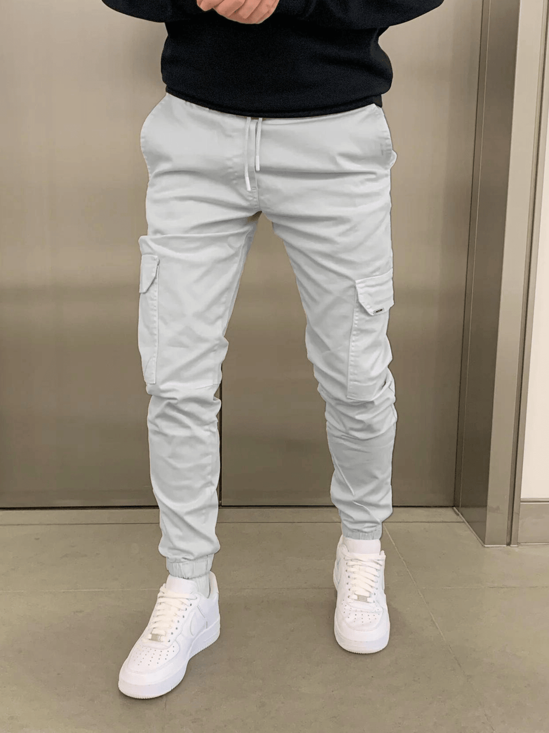 Philippe | Sleek Tie-Waist Cargo Pants
