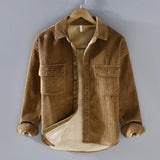 Spencer | Warm Ribbed Overshirt Jacket