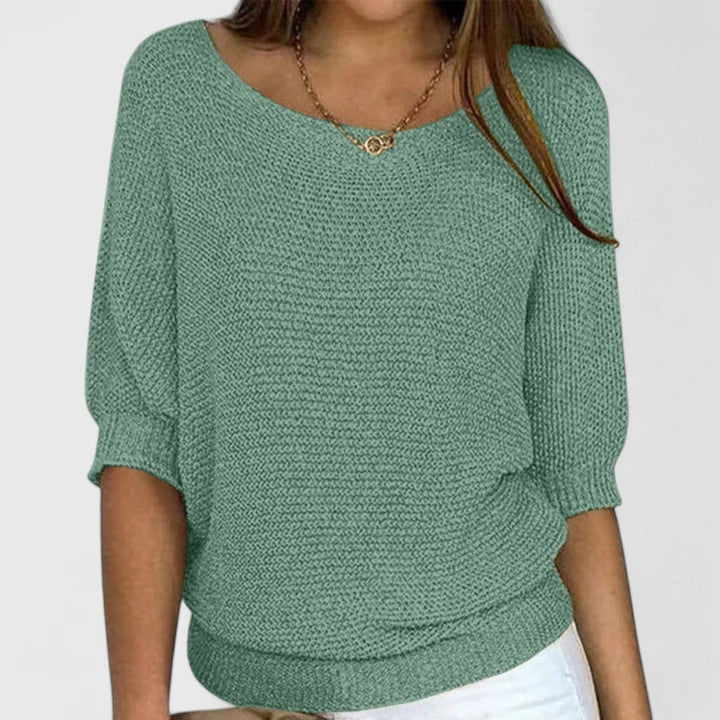 Brenna | Relaxed Batwing Sweater