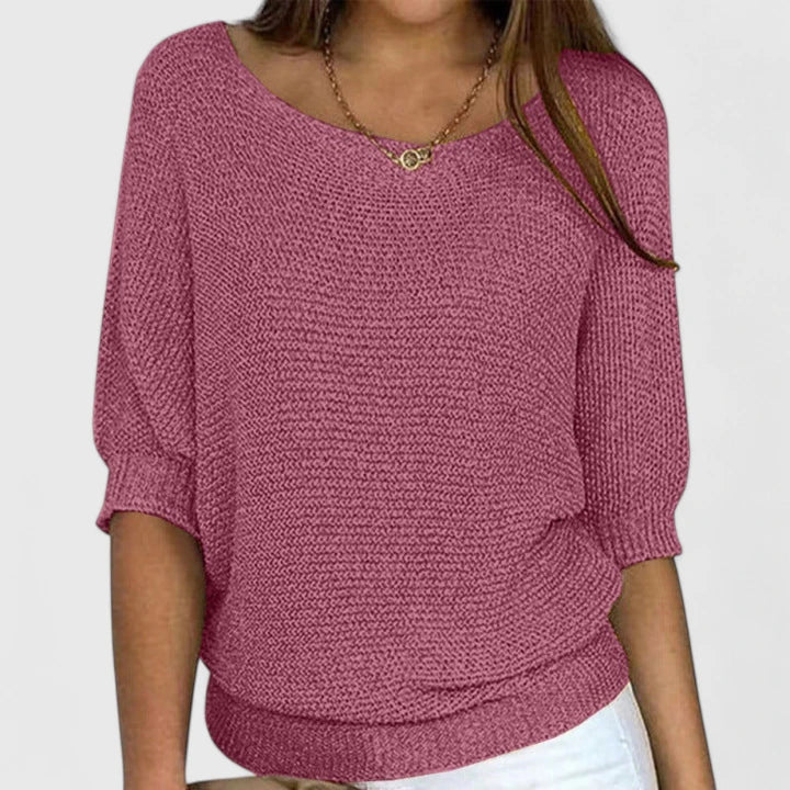 Brenna | Relaxed Batwing Sweater