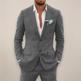 Rutherford | Refined Single-Breasted Two-Piece Set