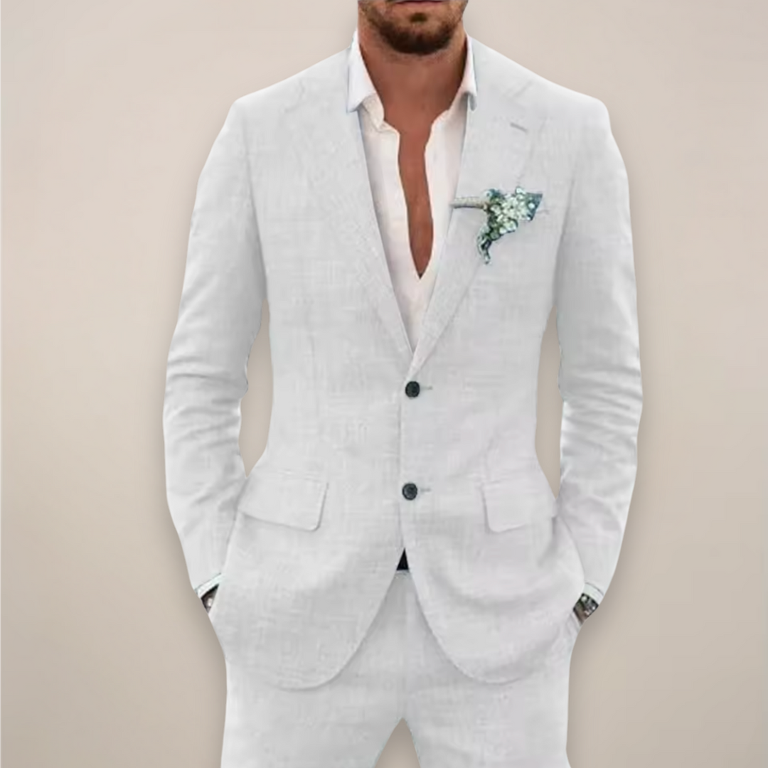 Rutherford | Refined Single-Breasted Two-Piece Set