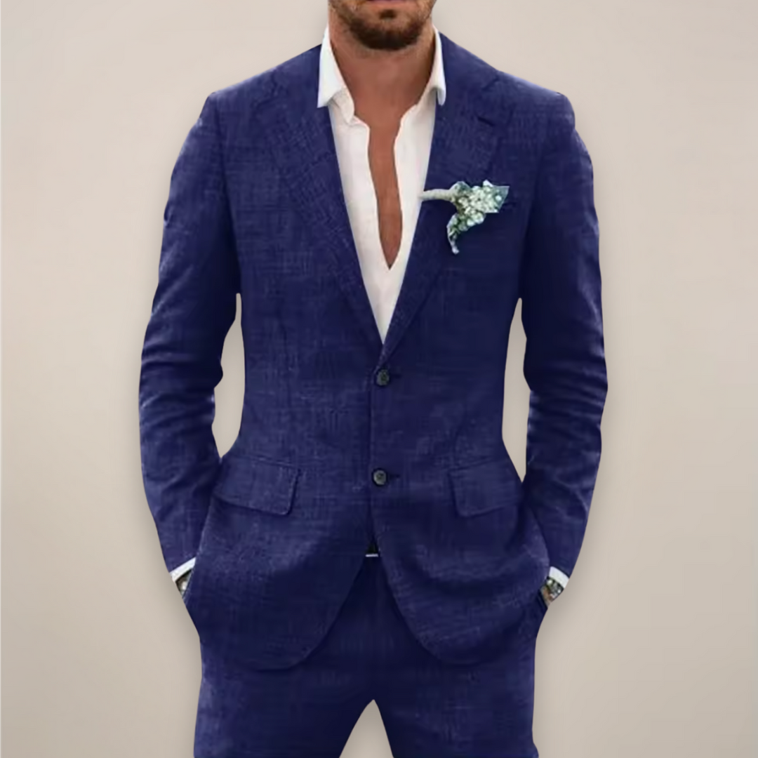 Rutherford | Refined Single-Breasted Two-Piece Set